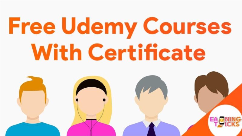 Free udemy courses with certificate