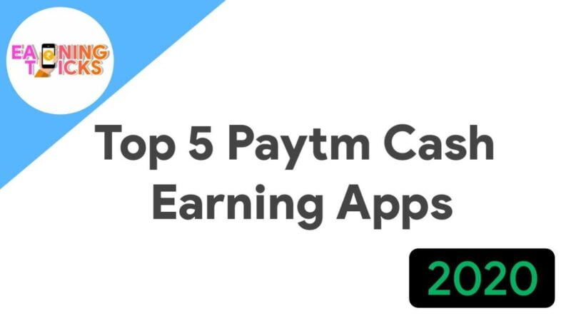 Paytm Real Money Earning Apps