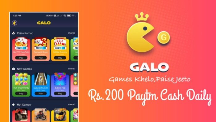 Earn Paytm Money By Playing Games