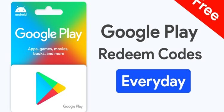 google play redeem code telegram channel