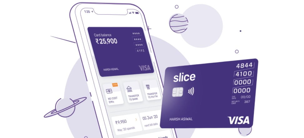 Slice Free VISA Credit card + 500 cashback