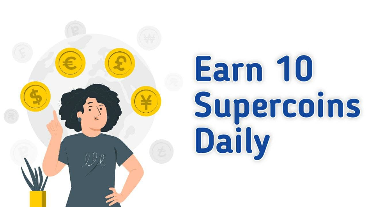 earn 10 flipkart supercoins daily