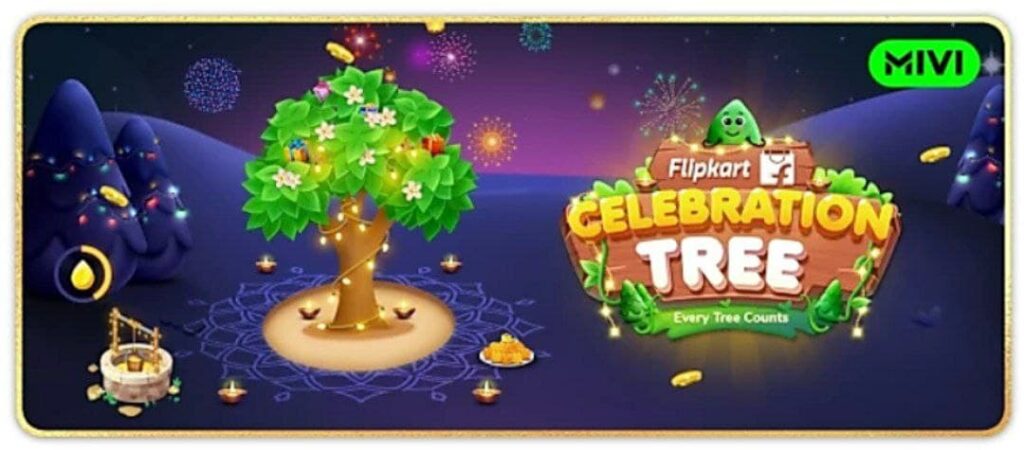 Flipkart Celebration Tree game