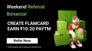 Flamapp - Create Flamcards and Earn Rs.10-20 paytm cash