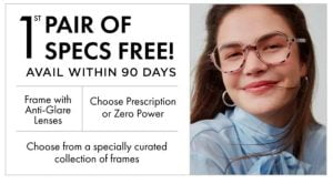 lenskart pro free sunglasses worth Rs.1600