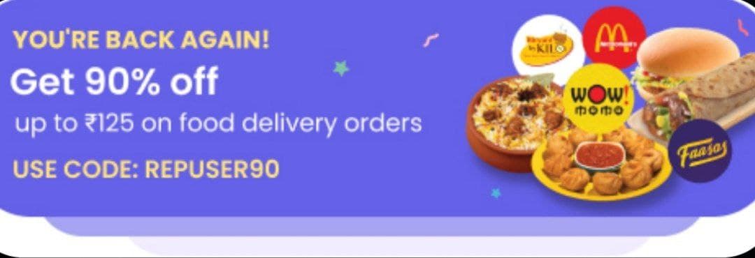 magicpin food offer - get 90% off