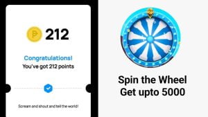 Onecard Spin the wheel offer - get bonus points upto 5000