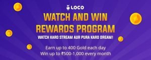 loco app - watch daily live streams and win rewards