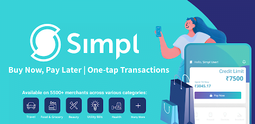 simpl pay later app - free credit limit
