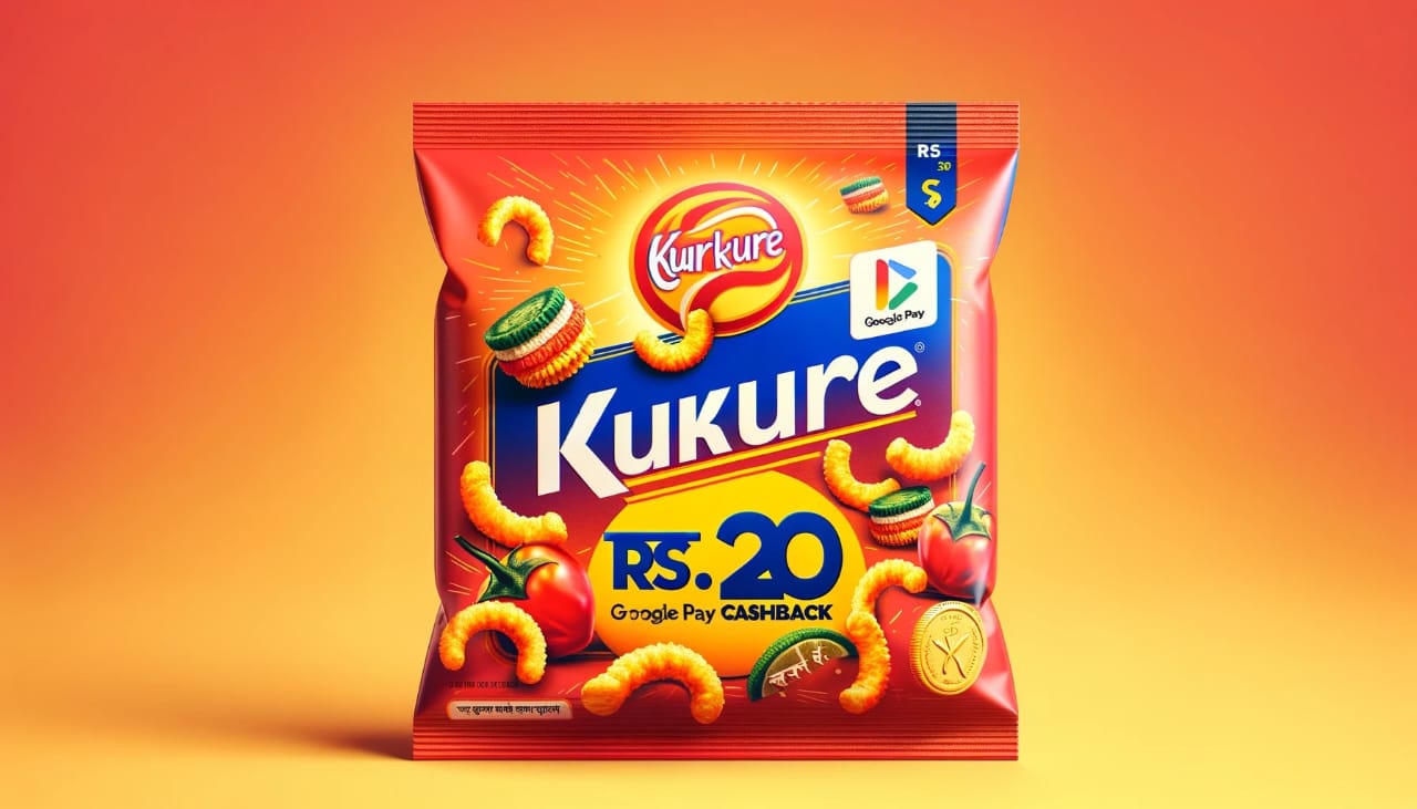 Google Pay Snacks Offer – Get Rs.30 Cashback On Packets of Lays, Doritos, and Kurkure